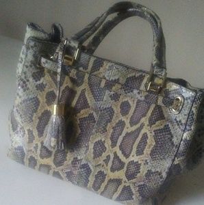 Gilli Leather Snakeskin bag - NEW